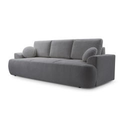 Sofa dwuosobowa VELO wolnostojący z funkcją spania w tkaninie Coral 80