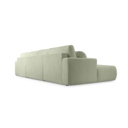 Narożnik VELO wolnostojący układ U z funkcją spania w tkaninie Coral 55 Narożnik VELO wolnostojący układ U z funkcją spania w tkaninie Coral 55