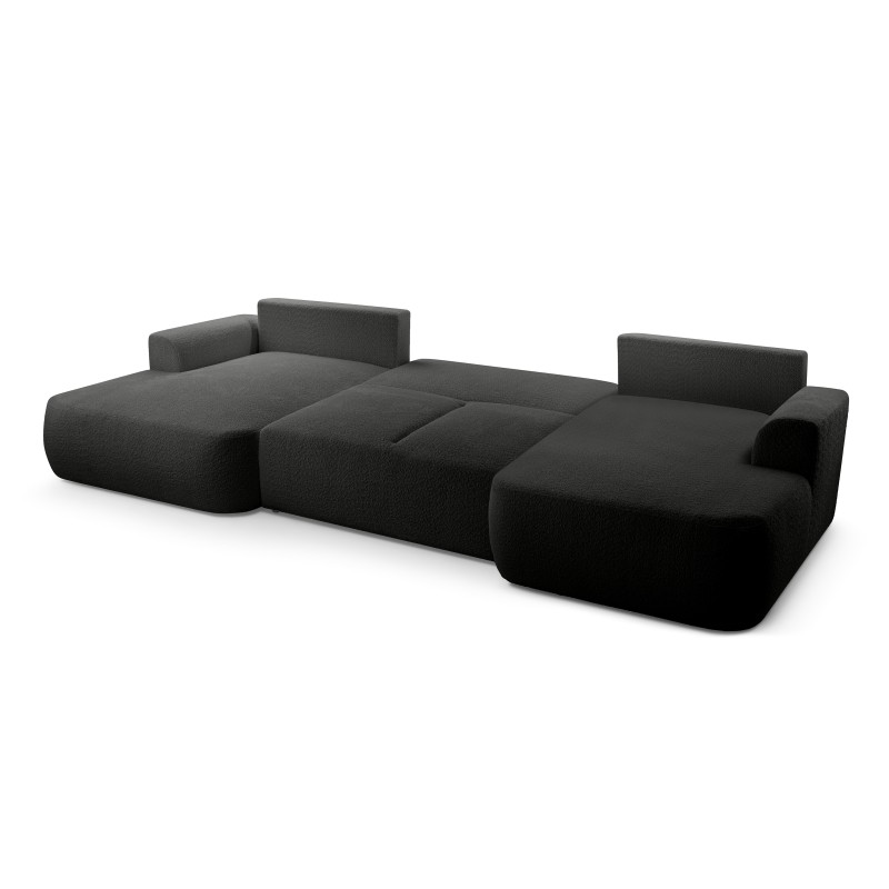 Narożnik VELO wolnostojący układ U z funkcją spania w tkaninie Coral 60 Narożnik VELO wolnostojący układ U z funkcją spania w tkaninie Coral 60