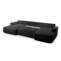 Narożnik VELO wolnostojący układ U z funkcją spania w tkaninie Coral 60 Narożnik VELO wolnostojący układ U z funkcją spania w tkaninie Coral 60