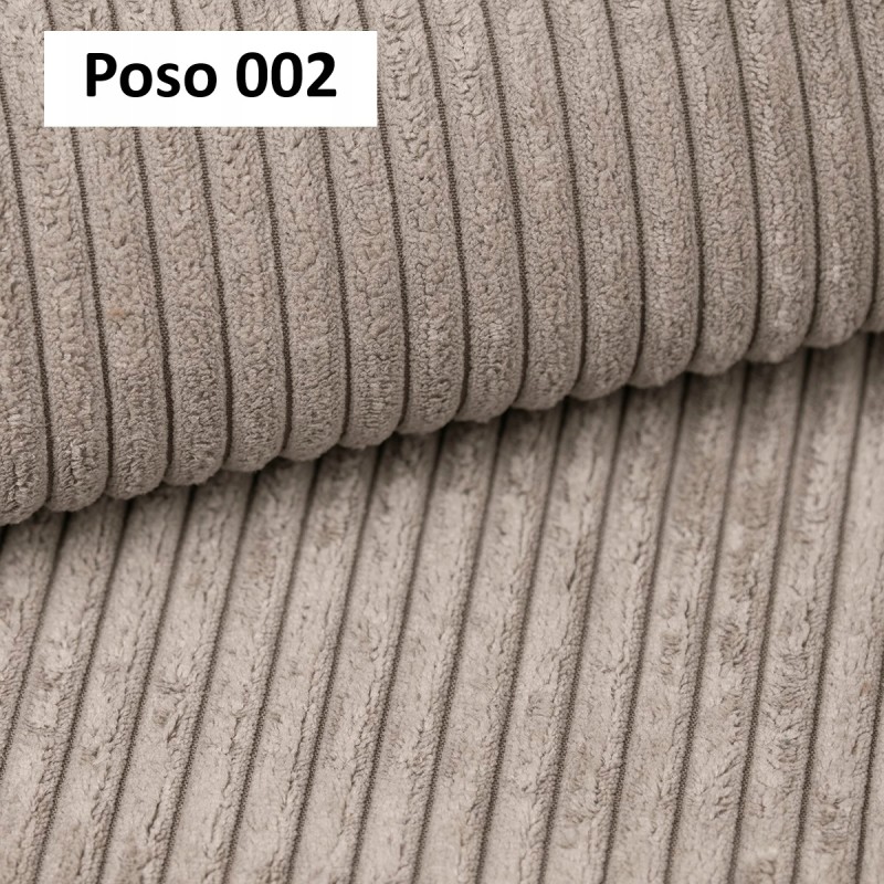 Narożnik wolnostojący CARL Lewy w tkaninie POSO 002 Narożnik wolnostojący CARL Lewy w tkaninie POSO 002