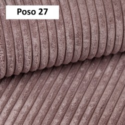 Narożnik wolnostojący CARL Lewy w tkaninie POSO 027 Narożnik wolnostojący CARL Lewy w tkaninie POSO 027