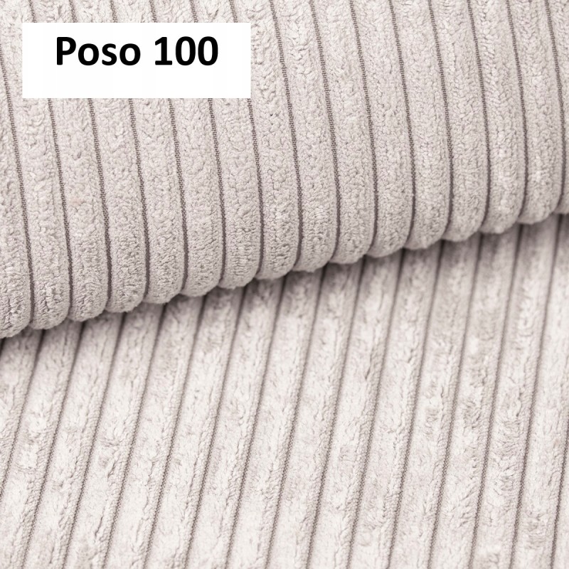 Narożnik wolnostojący CARL Lewy w tkaninie POSO 100 Narożnik wolnostojący CARL Lewy w tkaninie POSO 100