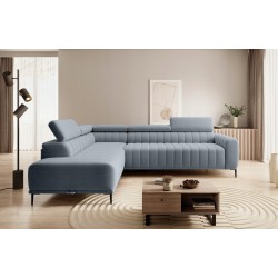 Narożnik GANDI 160 Lewostronny Materac system włoski Salvador 14 Szary