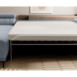 Narożnik GANDI 160 Lewostronny Materac system włoski Salvador 14 Szary