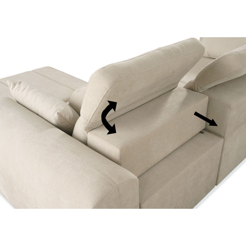 Narożnik Luxor III z funkcją spania tkanina Wind 02 Narożnik Luxor III z funkcją spania tkanina Wind 02