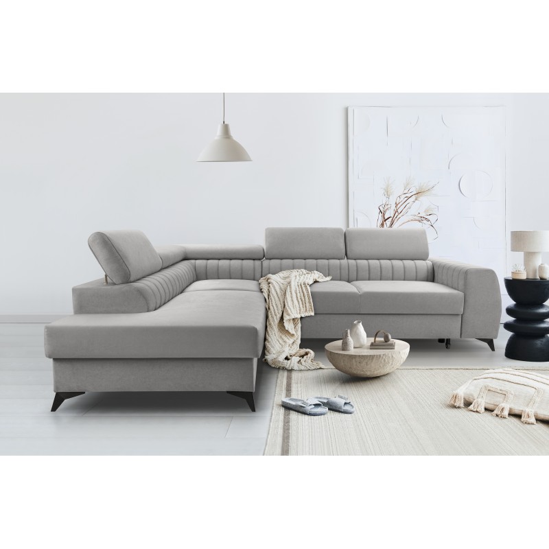 Narożnik BREGO układ L Lewy Tkanina Zetta_302