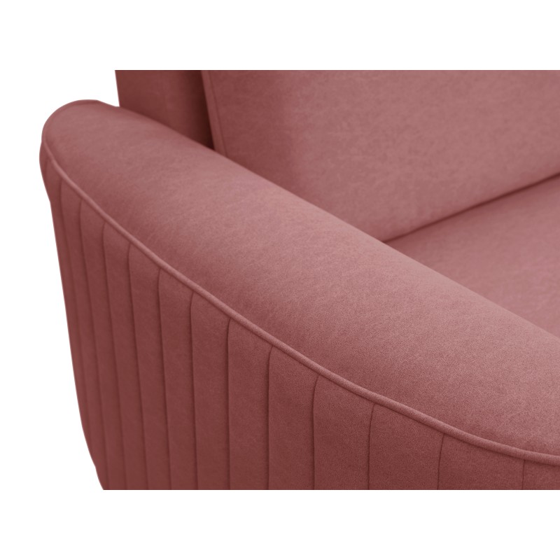 Narożnik LAREN nowoczesna sofa z funkcją spania, pojemnik na pościel, plastikowe nogi, lewa strona, BURGUND, 251x251x85 cm Narożnik LAREN nowoczesna sofa z funkcją spania, pojemnik na pościel, plastikowe nogi, lewa strona, BURGUND, 251x251x85 cm