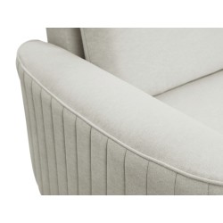 Narożnik LAREN nowoczesna sofa z funkcją spania, pojemnik na pościel, plastikowe nogi, prawa strona, JASNY ASHLEY, 251x251x85 cm Narożnik LAREN nowoczesna sofa z funkcją spania, pojemnik na pościel, plastikowe nogi, prawa strona, JASNY ASHLEY, 251x251x85 cm