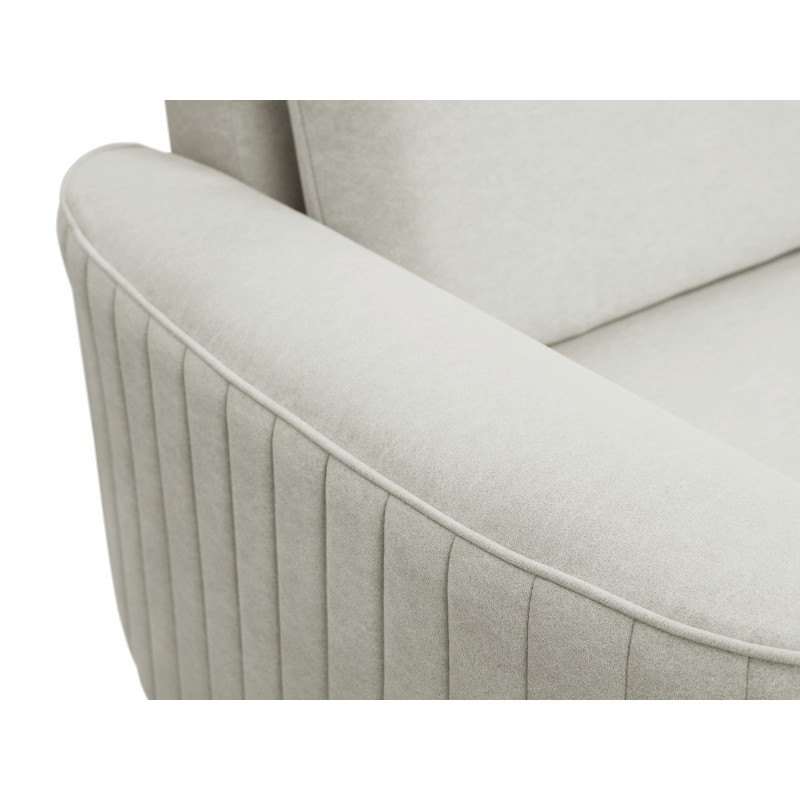 Narożnik LAREN nowoczesna sofa z funkcją spania, pojemnik na pościel, plastikowe nogi, prawa strona, JASNY ASHLEY, 251x251x85 cm Narożnik LAREN nowoczesna sofa z funkcją spania, pojemnik na pościel, plastikowe nogi, prawa strona, JASNY ASHLEY, 251x251x85 cm