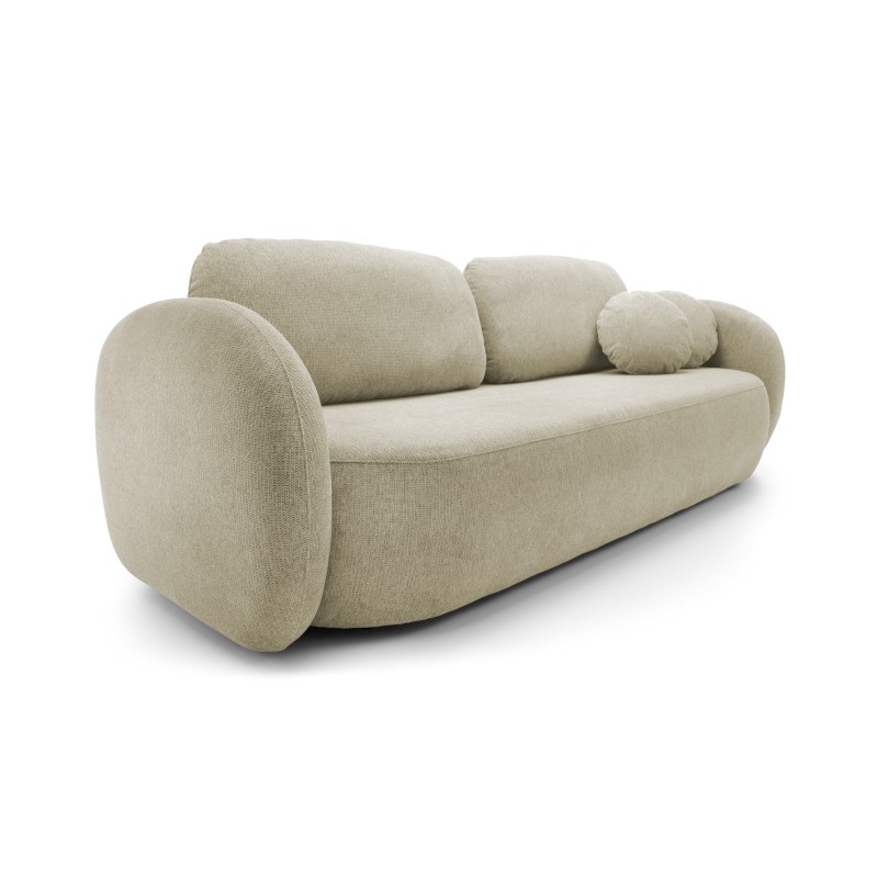 Sofa OLIO z funkcja spania i pojemnikiem BEŻOWY ARAGON 03 Sofa OLIO z funkcja spania i pojemnikiem BEŻOWY ARAGON 03