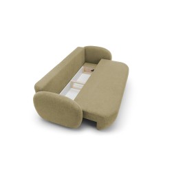 Sofa OLIO z funkcja spania i pojemnikiem OLIWKOWY ARAGON 35 Sofa OLIO z funkcja spania i pojemnikiem OLIWKOWY ARAGON 35