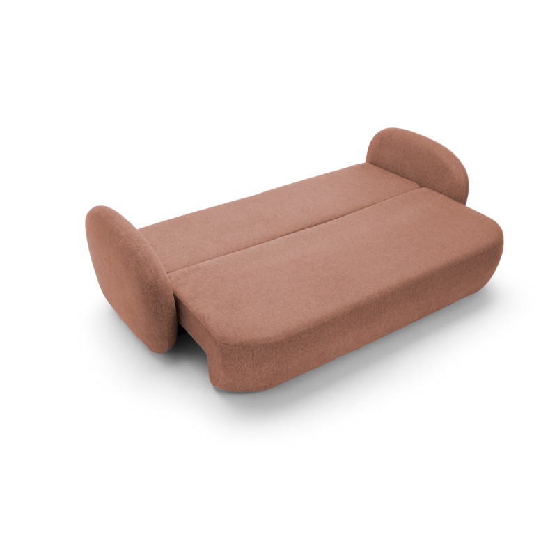 Sofa OLIO z funkcja spania i pojemnikiem PUDROWY RÓŻ ARAGON 59 Sofa OLIO z funkcja spania i pojemnikiem PUDROWY RÓŻ ARAGON 59