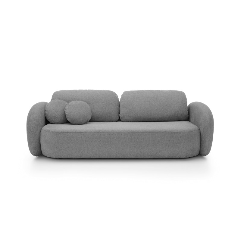 Sofa OLIO z funkcja spania i pojemnikiem SZARY ARAGON 72 Sofa OLIO z funkcja spania i pojemnikiem SZARY ARAGON 72