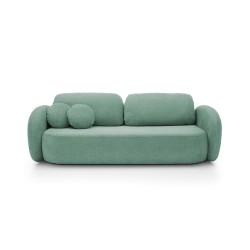Sofa OLIO z funkcja spania i pojemnikiem TURKUSOWY ARAGON 75 Sofa OLIO z funkcja spania i pojemnikiem TURKUSOWY ARAGON 75