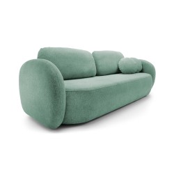 Sofa OLIO z funkcja spania i pojemnikiem TURKUSOWY ARAGON 75 Sofa OLIO z funkcja spania i pojemnikiem TURKUSOWY ARAGON 75