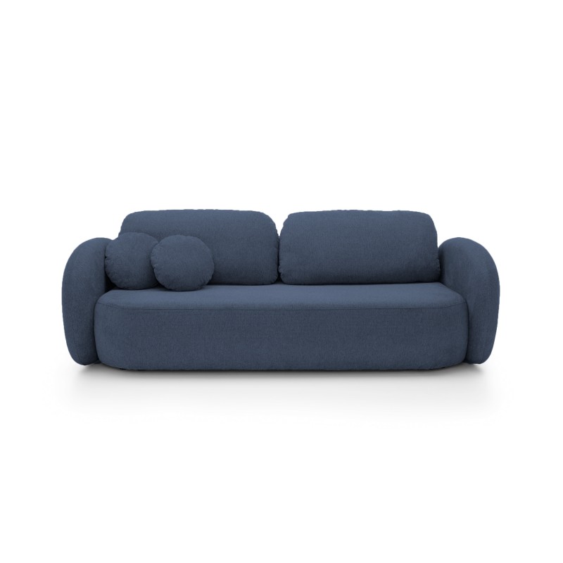 Sofa OLIO z funkcja spania i pojemnikiem NIEBIESKI ARAGON 79 Sofa OLIO z funkcja spania i pojemnikiem NIEBIESKI ARAGON 79