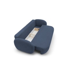 Sofa OLIO z funkcja spania i pojemnikiem NIEBIESKI ARAGON 79 Sofa OLIO z funkcja spania i pojemnikiem NIEBIESKI ARAGON 79