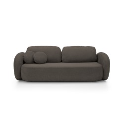 Sofa OLIO z funkcja spania i pojemnikiem CIEMNY SZARY ARAGON 97 Sofa OLIO z funkcja spania i pojemnikiem CIEMNY SZARY ARAGON 97