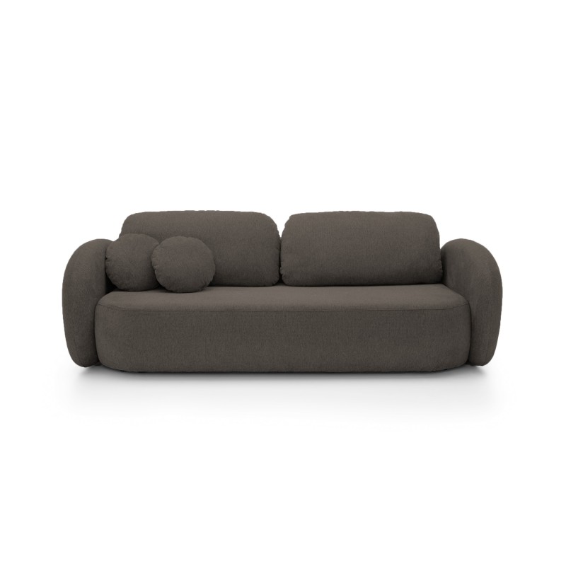 Sofa OLIO z funkcja spania i pojemnikiem CIEMNY SZARY ARAGON 97 Sofa OLIO z funkcja spania i pojemnikiem CIEMNY SZARY ARAGON 97