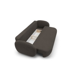Sofa OLIO z funkcja spania i pojemnikiem CIEMNY SZARY ARAGON 97 Sofa OLIO z funkcja spania i pojemnikiem CIEMNY SZARY ARAGON 97