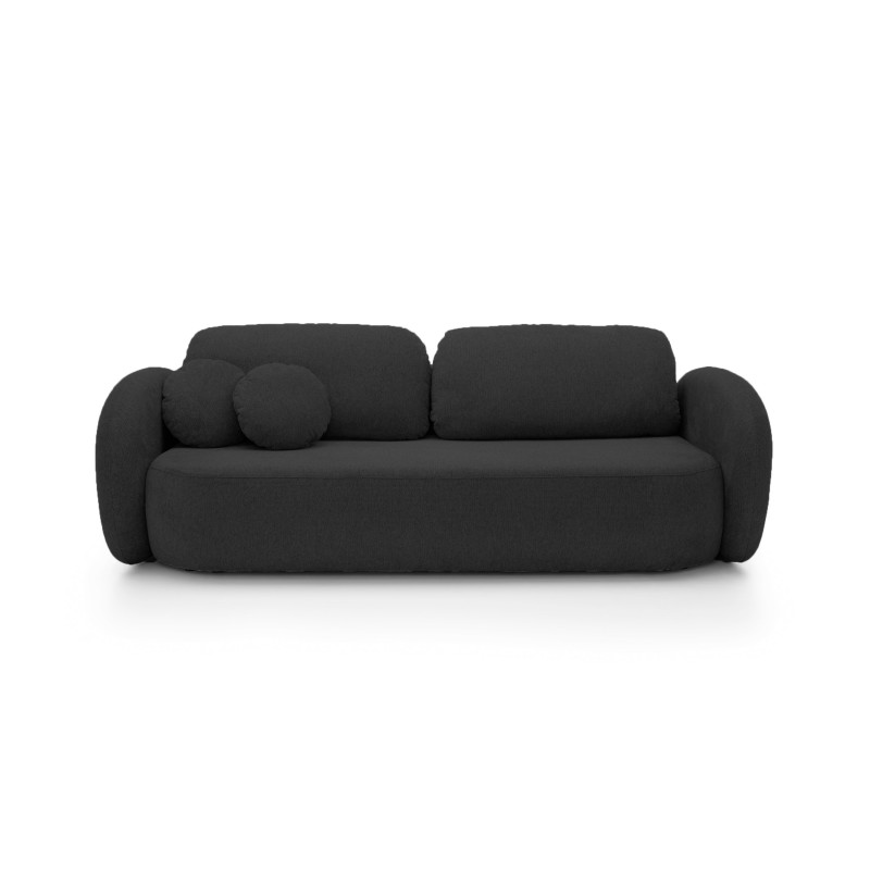 Sofa OLIO z funkcja spania i pojemnikiem ANTRACYTOWY ARAGON 99 Sofa OLIO z funkcja spania i pojemnikiem ANTRACYTOWY ARAGON 99