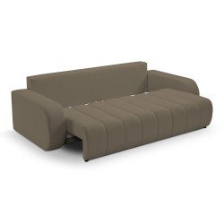 Sofa BALOO z funkcja spania i pojemnikiem JASNY BRĄZ LAMBI 03 Sofa BALOO z funkcja spania i pojemnikiem JASNY BRĄZ LAMBI 03