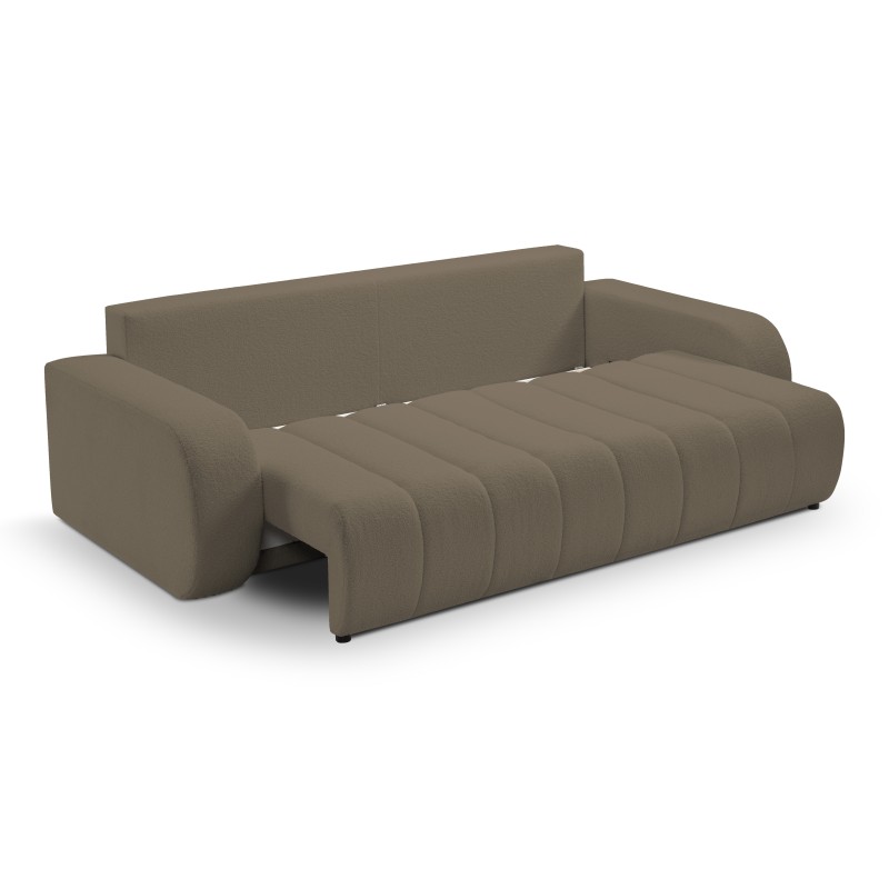 Sofa BALOO z funkcja spania i pojemnikiem JASNY BRĄZ LAMBI 03 Sofa BALOO z funkcja spania i pojemnikiem JASNY BRĄZ LAMBI 03