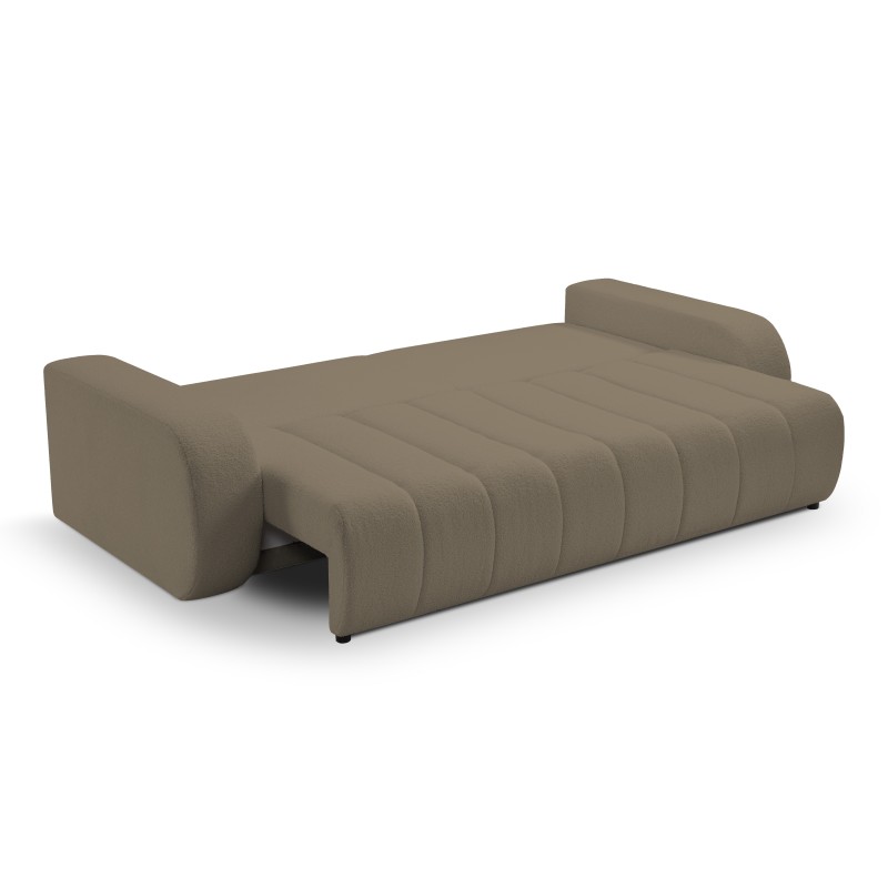 Sofa BALOO z funkcja spania i pojemnikiem JASNY BRĄZ LAMBI 03 Sofa BALOO z funkcja spania i pojemnikiem JASNY BRĄZ LAMBI 03