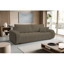 Sofa BALOO z funkcja spania i pojemnikiem JASNY BRĄZ LAMBI 03 Sofa BALOO z funkcja spania i pojemnikiem JASNY BRĄZ LAMBI 03