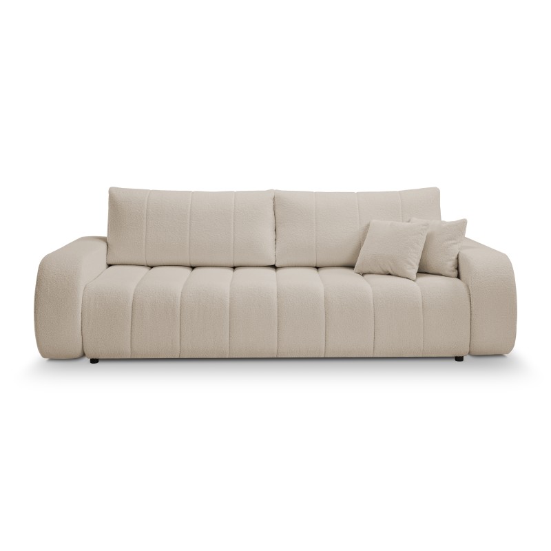 Sofa BALOO z funkcja spania i pojemnikiem BEŻOWY LAMBI 06 Sofa BALOO z funkcja spania i pojemnikiem BEŻOWY LAMBI 06