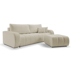 Sofa BALOO z funkcja spania i pojemnikiem BEŻOWY LAMBI 06 Sofa BALOO z funkcja spania i pojemnikiem BEŻOWY LAMBI 06
