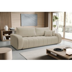 Sofa BALOO z funkcja spania i pojemnikiem BEŻOWY LAMBI 06 Sofa BALOO z funkcja spania i pojemnikiem BEŻOWY LAMBI 06