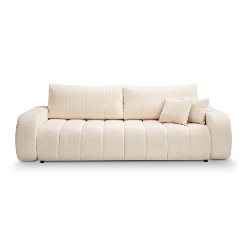 Sofa BALOO z funkcja spania i pojemnikiem CREMOWY LAMBI 08 Sofa BALOO z funkcja spania i pojemnikiem CREMOWY LAMBI 08