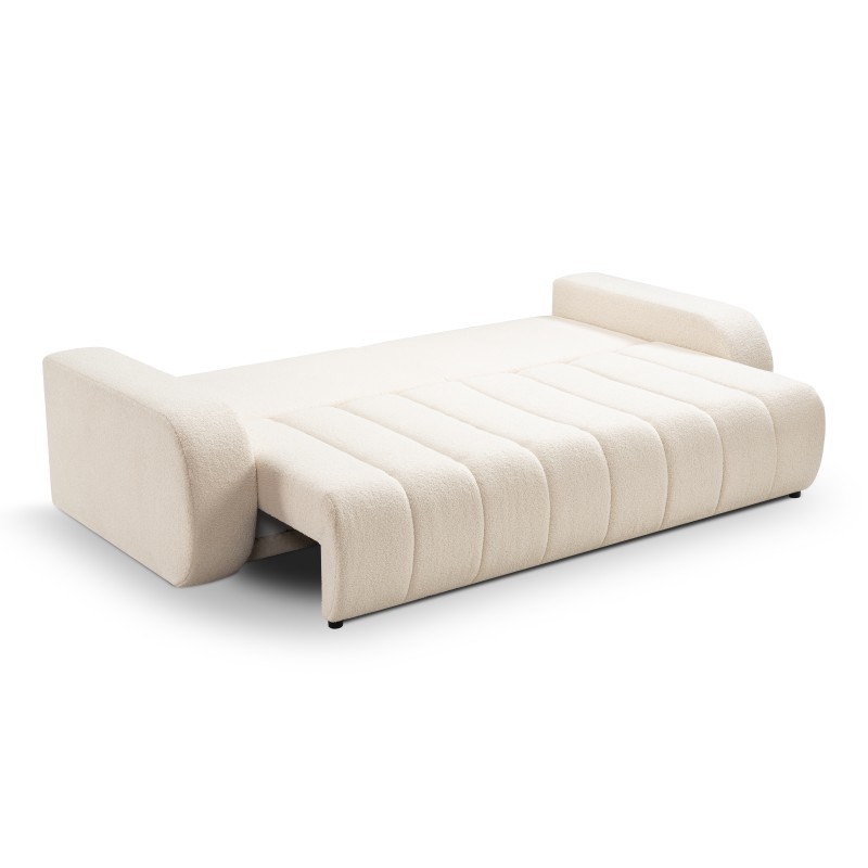 Sofa BALOO z funkcja spania i pojemnikiem CREMOWY LAMBI 08 Sofa BALOO z funkcja spania i pojemnikiem CREMOWY LAMBI 08