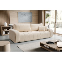 Sofa BALOO z funkcja spania i pojemnikiem CREMOWY LAMBI 08 Sofa BALOO z funkcja spania i pojemnikiem CREMOWY LAMBI 08