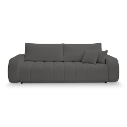 Sofa BALOO z funkcja spania i pojemnikiem CIEMNY SZARY LAMBI 12 Sofa BALOO z funkcja spania i pojemnikiem CIEMNY SZARY LAMBI 12