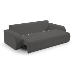 Sofa BALOO z funkcja spania i pojemnikiem CIEMNY SZARY LAMBI 12 Sofa BALOO z funkcja spania i pojemnikiem CIEMNY SZARY LAMBI 12