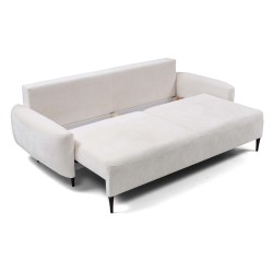 Sofa BOHO z funkcja spania i pojemnikiem BRUDNA BIEL PERFECT HARMONY 01 Sofa BOHO z funkcja spania i pojemnikiem BRUDNA BIEL PERFECT HARMONY 01