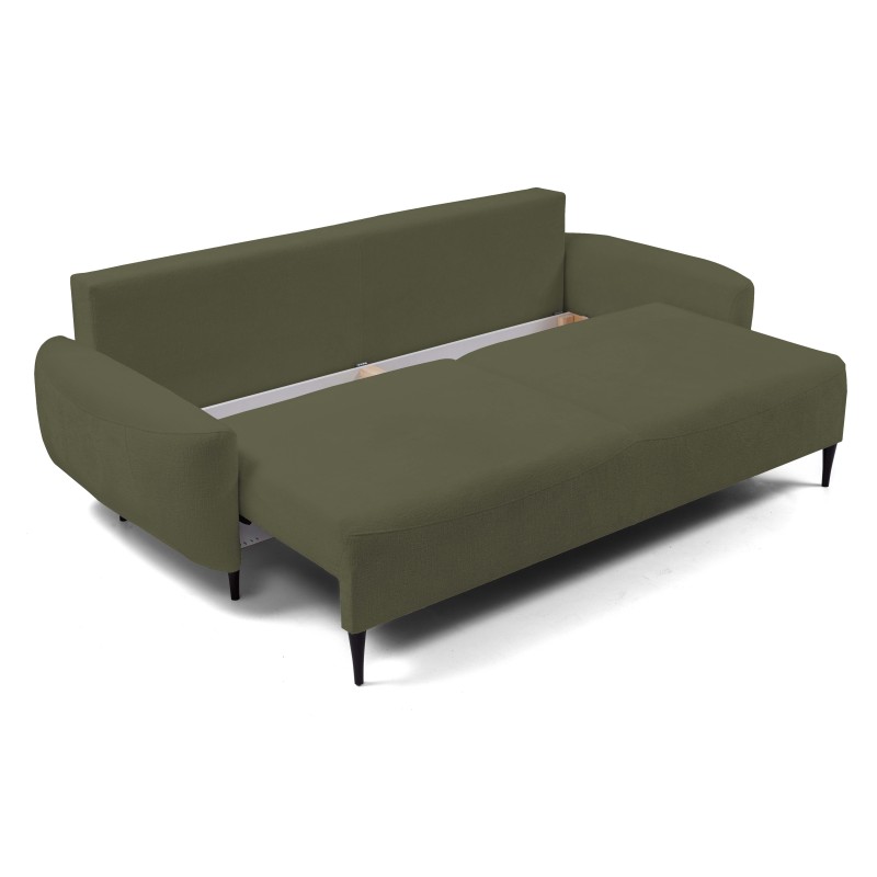 Sofa BOHO z funkcja spania i pojemnikiem OLIWKOWY PERFECT HARMONY 39 Sofa BOHO z funkcja spania i pojemnikiem OLIWKOWY PERFECT HARMONY 39