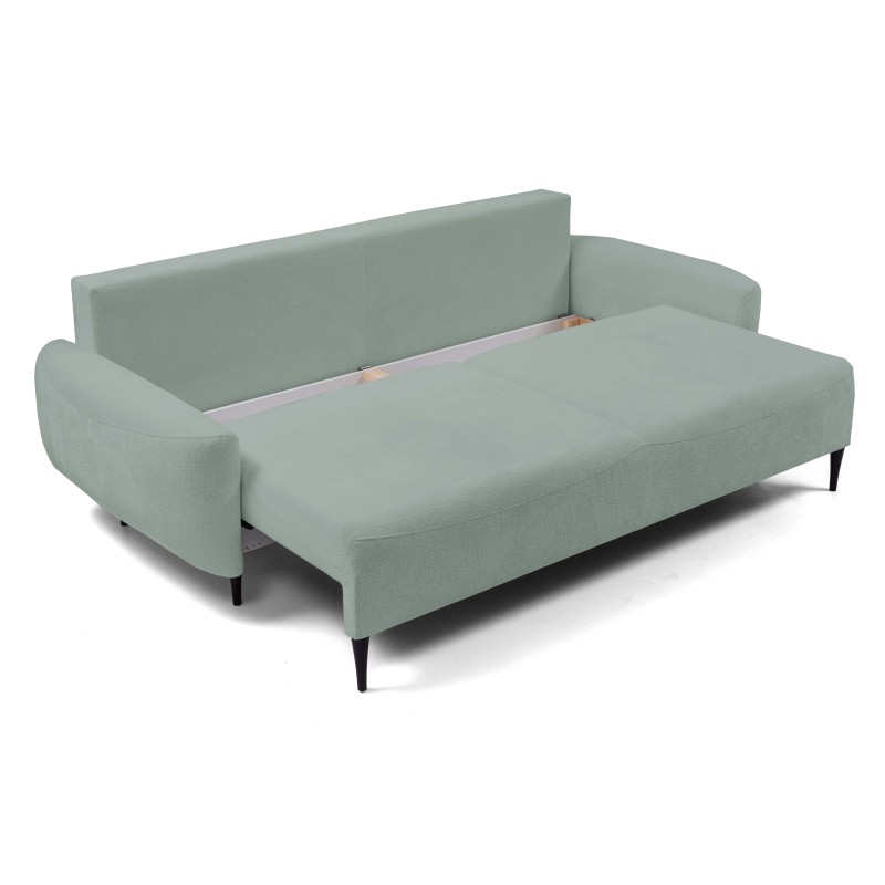 Sofa BOHO z funkcja spania i pojemnikiem MIĘTOWY PERFECT HARMONY 72 Sofa BOHO z funkcja spania i pojemnikiem MIĘTOWY PERFECT HARMONY 72