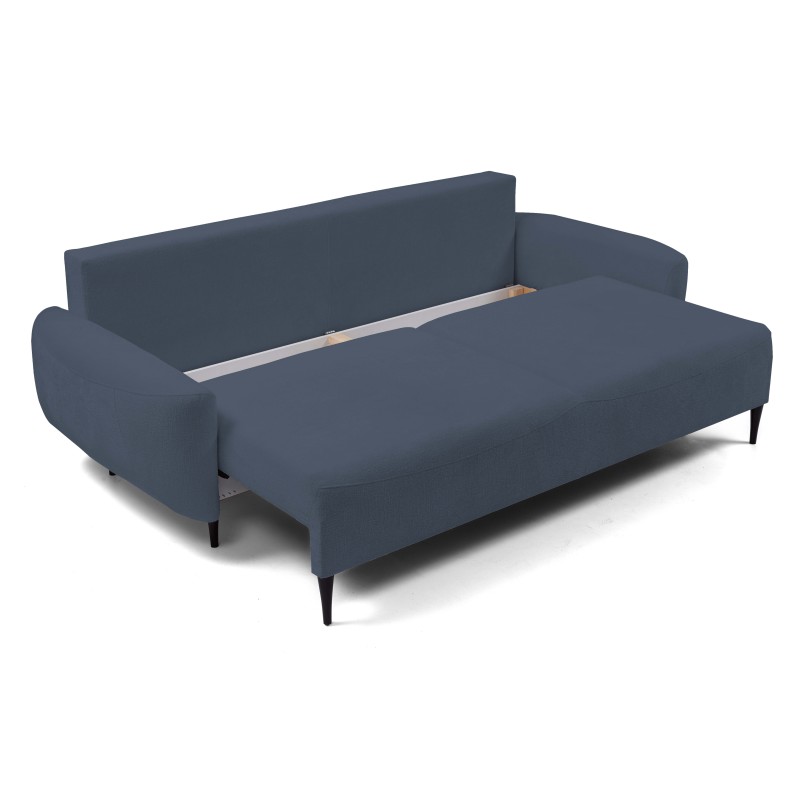 Sofa BOHO z funkcja spania i pojemnikiem CIENONIEBIESKI PERFECT HARMONY 77 Sofa BOHO z funkcja spania i pojemnikiem CIENONIEBIESKI PERFECT HARMONY 77