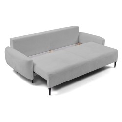 Sofa BOHO z funkcja spania i pojemnikiem SZARY PERFECT HARMONY 80 Sofa BOHO z funkcja spania i pojemnikiem SZARY PERFECT HARMONY 80