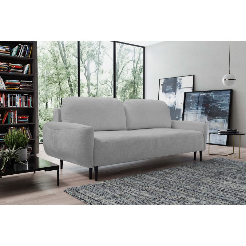Sofa BOHO z funkcja spania i pojemnikiem SZARY PERFECT HARMONY 80 Sofa BOHO z funkcja spania i pojemnikiem SZARY PERFECT HARMONY 80