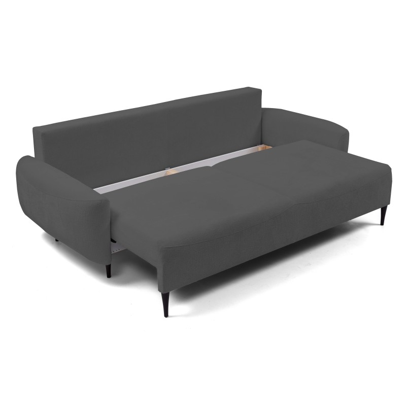 Sofa BOHO z funkcja spania i pojemnikiem GRAFITOWY PERFECT HARMONY 90 Sofa BOHO z funkcja spania i pojemnikiem GRAFITOWY PERFECT HARMONY 90