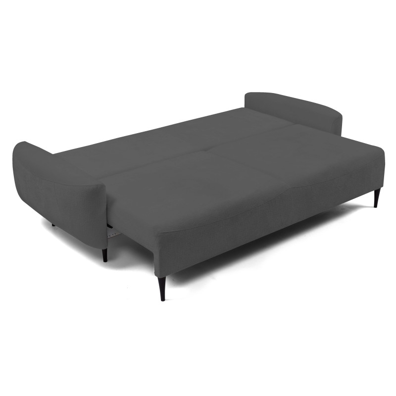 Sofa BOHO z funkcja spania i pojemnikiem GRAFITOWY PERFECT HARMONY 90 Sofa BOHO z funkcja spania i pojemnikiem GRAFITOWY PERFECT HARMONY 90