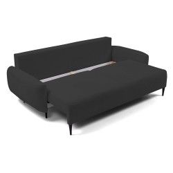 Sofa BOHO z funkcja spania i pojemnikiem CZARNY PERFECT HARMONY 99 Sofa BOHO z funkcja spania i pojemnikiem CZARNY PERFECT HARMONY 99