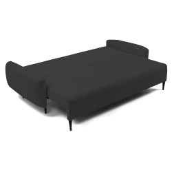 Sofa BOHO z funkcja spania i pojemnikiem CZARNY PERFECT HARMONY 99 Sofa BOHO z funkcja spania i pojemnikiem CZARNY PERFECT HARMONY 99
