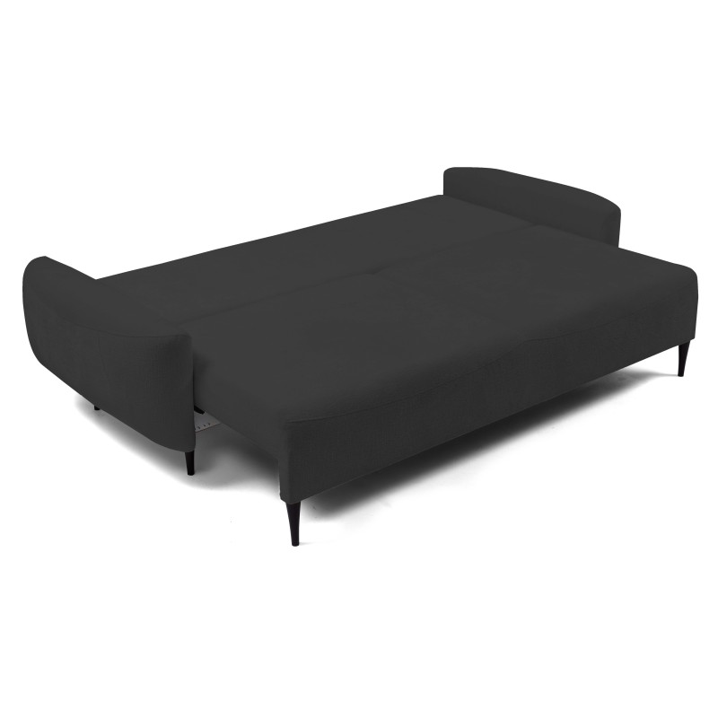 Sofa BOHO z funkcja spania i pojemnikiem CZARNY PERFECT HARMONY 99 Sofa BOHO z funkcja spania i pojemnikiem CZARNY PERFECT HARMONY 99