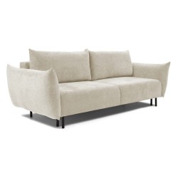 Sofa ADEL z funkcja spania i pojemnikiem ECRU OVER THE HORIZON 03